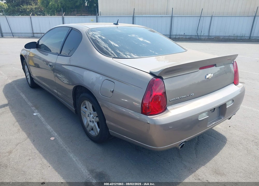 2006 CHEVROLET MONTE CARLO VIN: 2G1WN151869169273