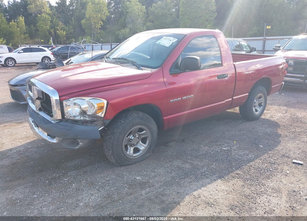 2007 DODGE RAM 1500 ST VIN: 1D7HA16KX7J551948