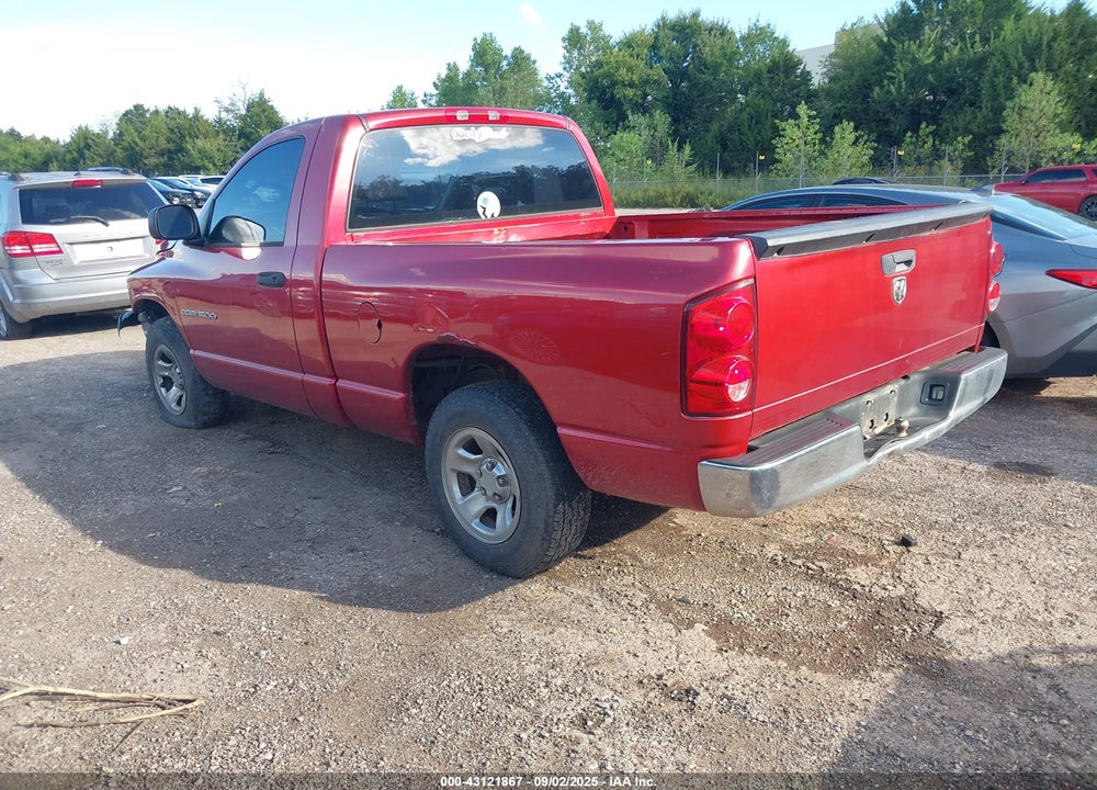2007 DODGE RAM 1500 ST VIN: 1D7HA16KX7J551948