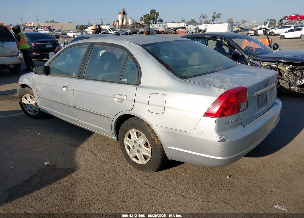 2003 HONDA CIVIC LX VIN: 2HGES16543H615483