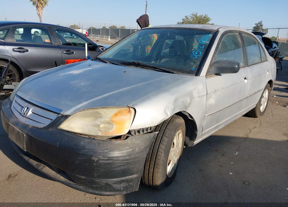 2003 HONDA CIVIC LX VIN: 2HGES16543H615483
