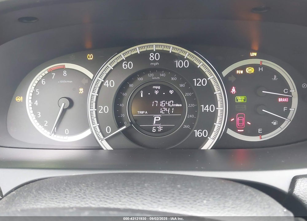 2015 HONDA ACCORD VIN: 1HGCR2F83FA120116