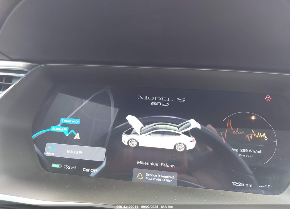 2016 TESLA MODEL S VIN: 5YJSA1E28GF150780