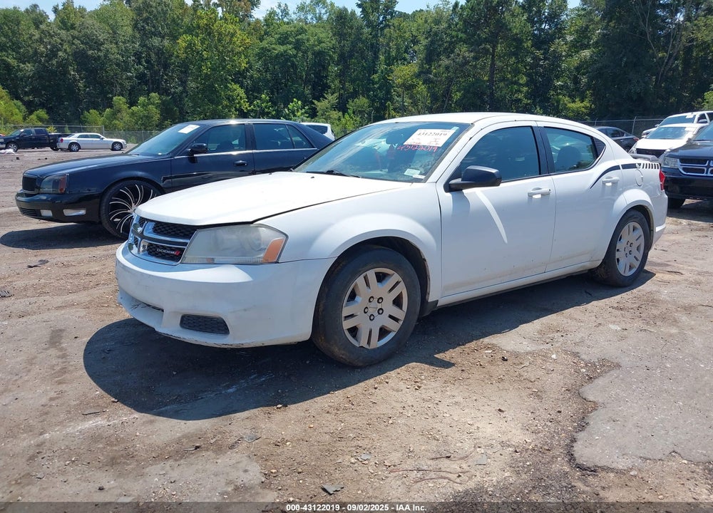 2014 DODGE AVENGER VIN: 1C3CDZAB5EN203521