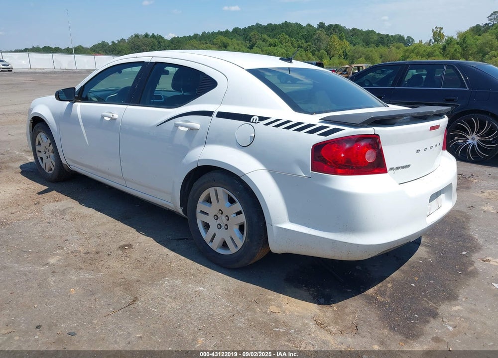 2014 DODGE AVENGER VIN: 1C3CDZAB5EN203521