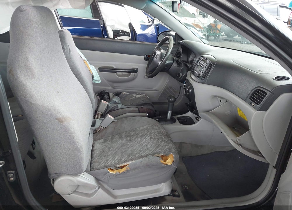 2007 HYUNDAI ACCENT GS VIN: KMHCM36C97U035915