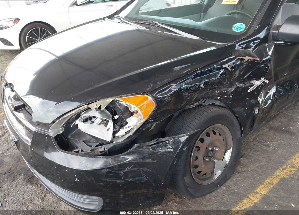 2007 HYUNDAI ACCENT GS VIN: KMHCM36C97U035915