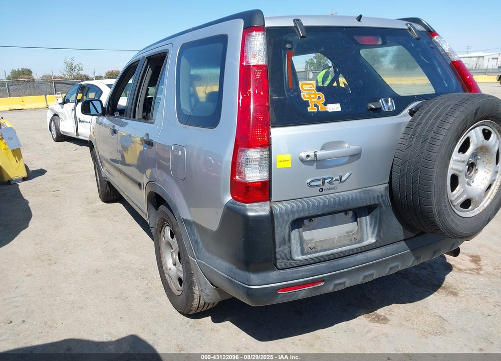 2006 HONDA CR-V LX VIN: JHLRD68506C028535