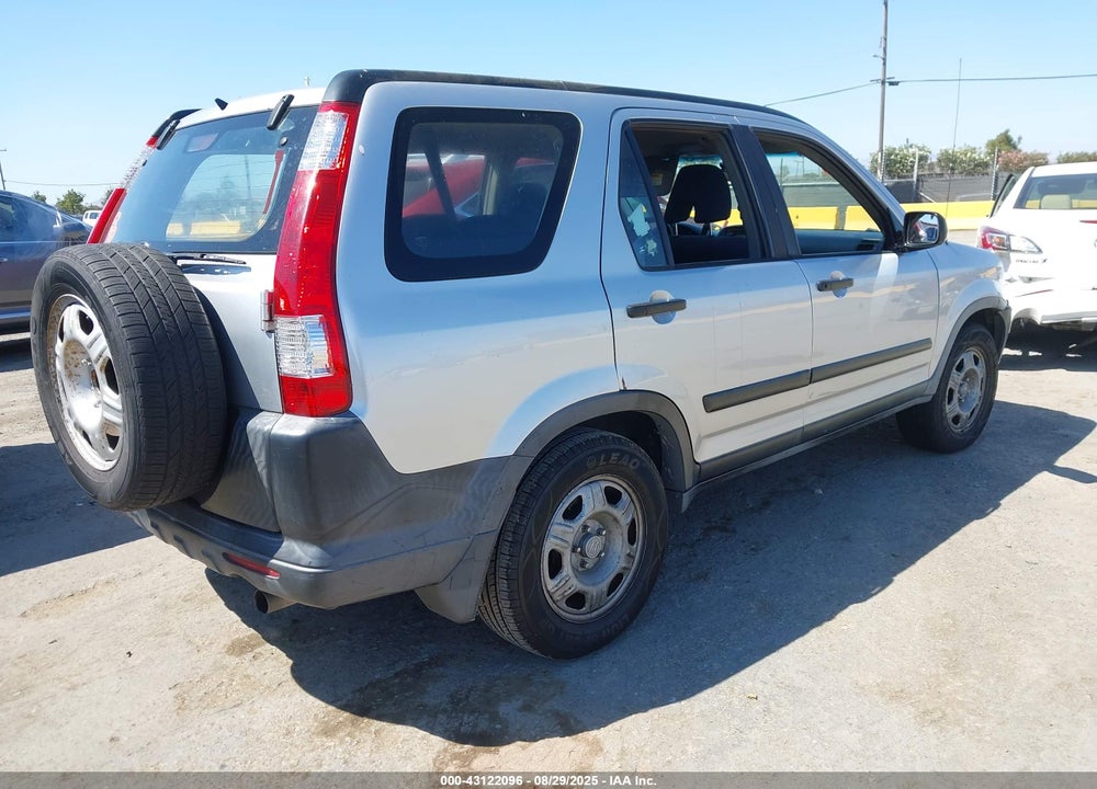 2006 HONDA CR-V LX VIN: JHLRD68506C028535
