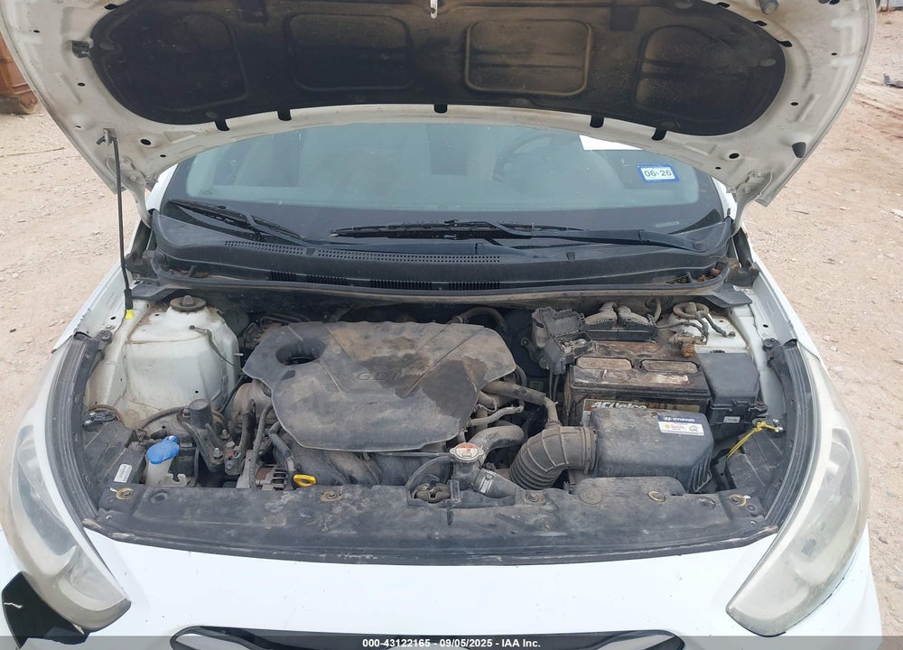 2017 HYUNDAI ACCENT VIN: KMHCT4AE0HU316617