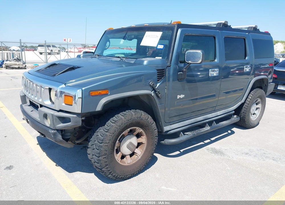 2005 HUMMER H2 SUV VIN: 5GRGN23UX5H129008
