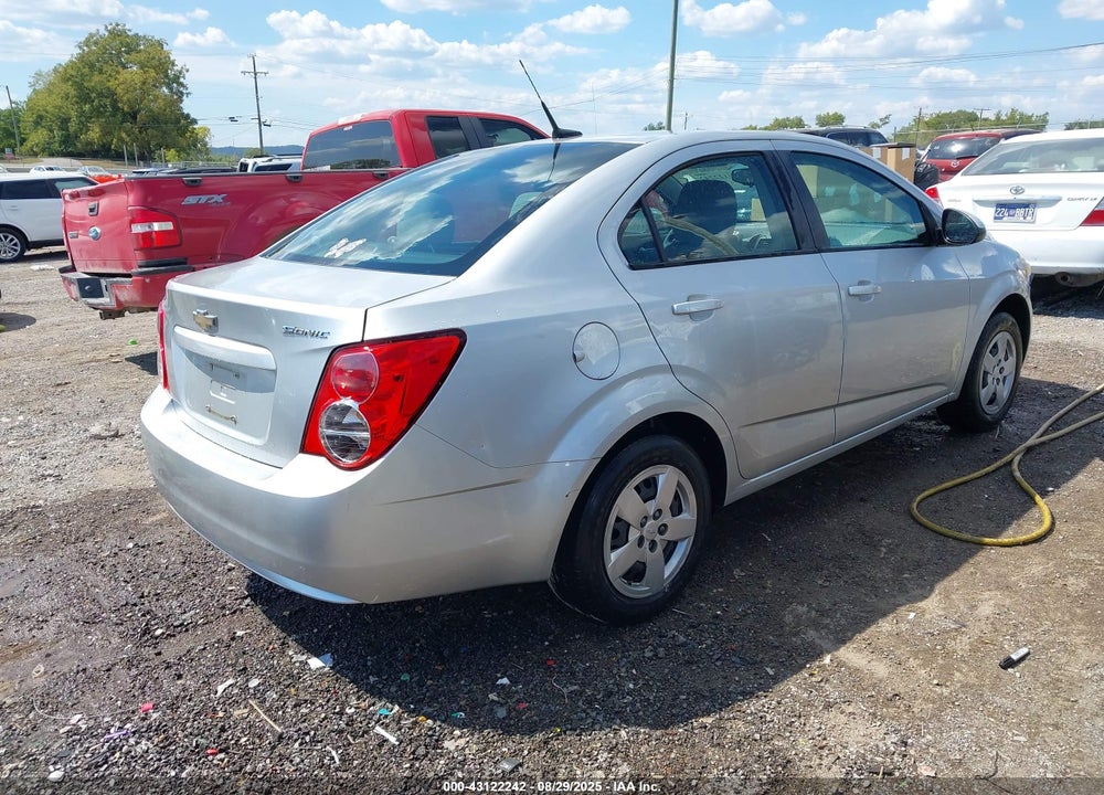 2013 CHEVROLET SONIC VIN: 1G1JA5SH7D4202827
