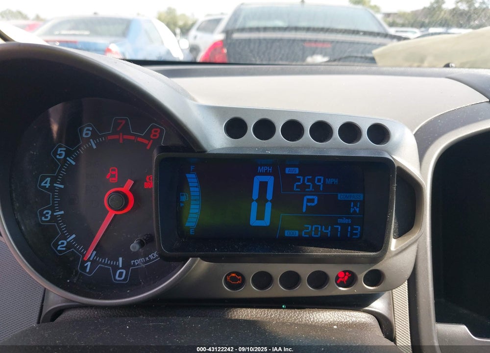2013 CHEVROLET SONIC VIN: 1G1JA5SH7D4202827