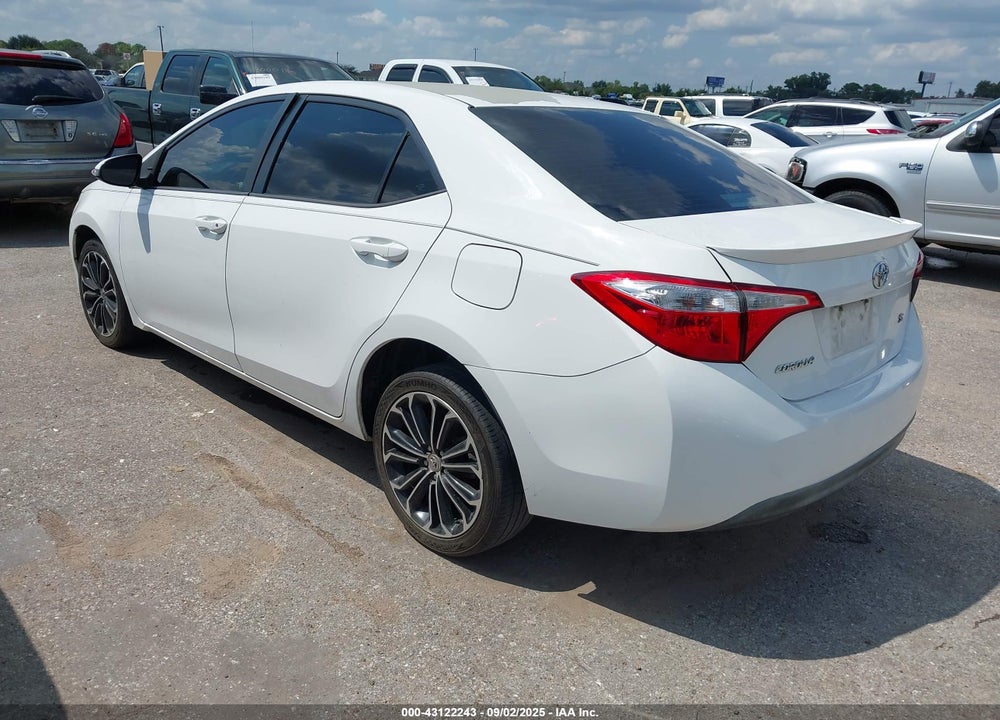 2016 TOYOTA COROLLA VIN: 5YFBURHE9GP559726