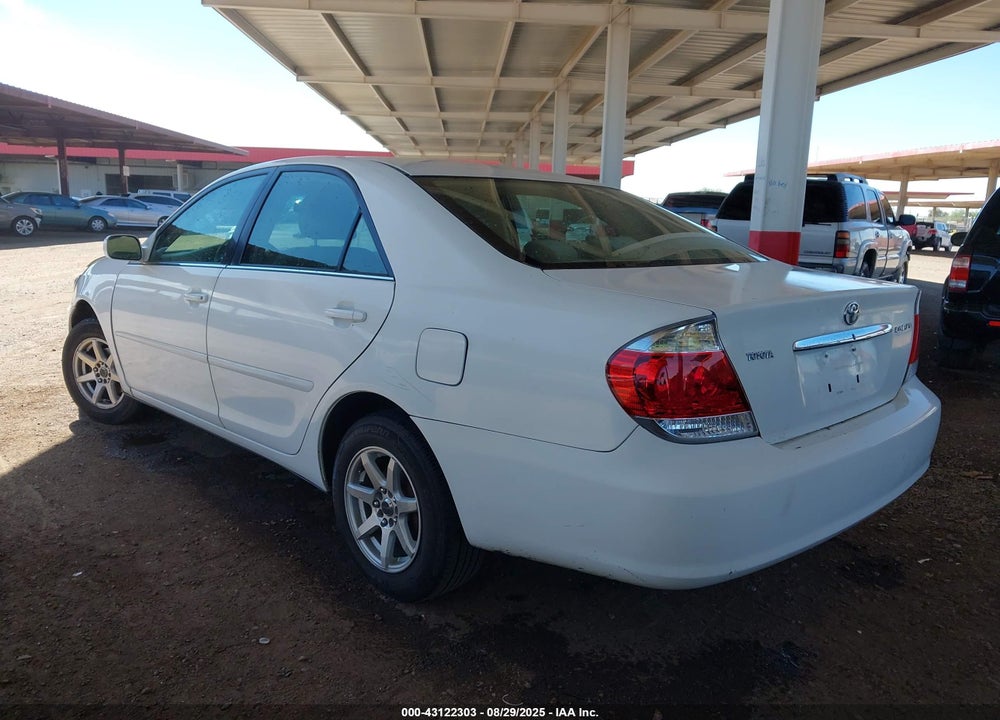 2005 TOYOTA CAMRY LE VIN: 4T1BE32K25U610049