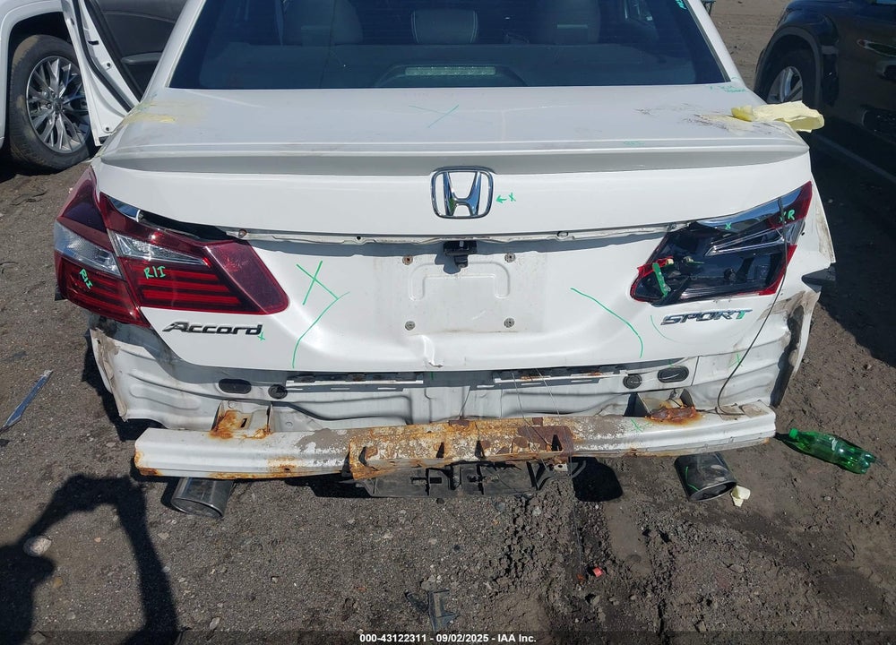 2016 HONDA ACCORD VIN: 1HGCR2F52GA235104