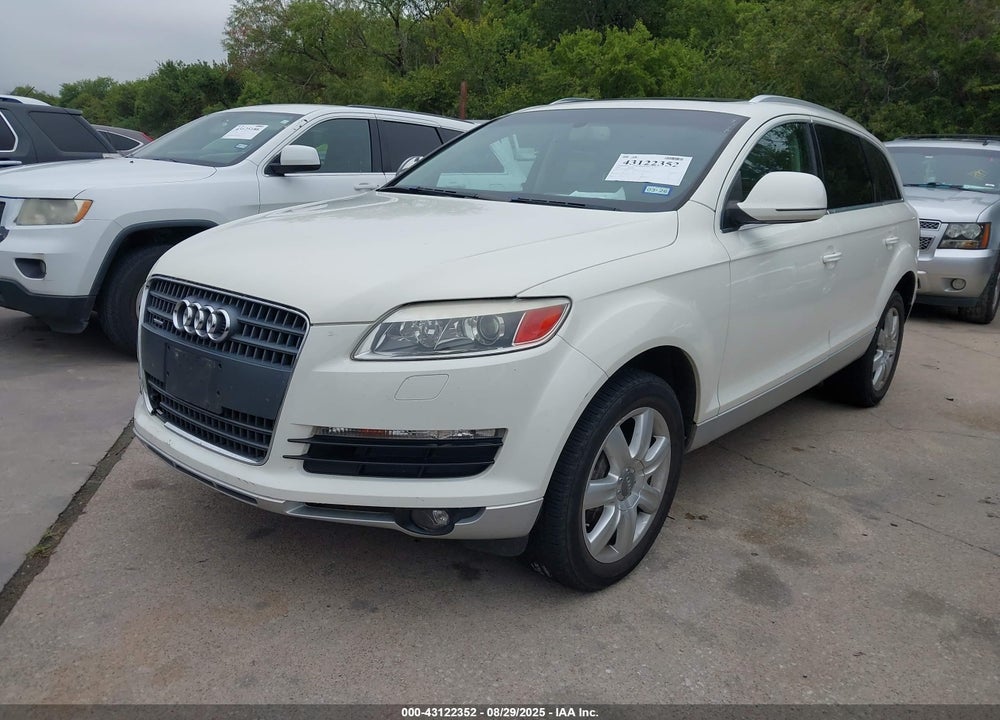 2007 AUDI Q7 4.2 VIN: WA1AV74L27D056926