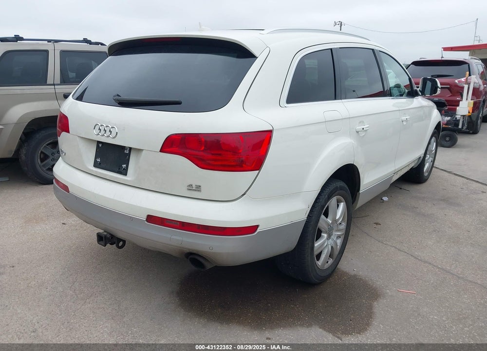 2007 AUDI Q7 4.2 VIN: WA1AV74L27D056926
