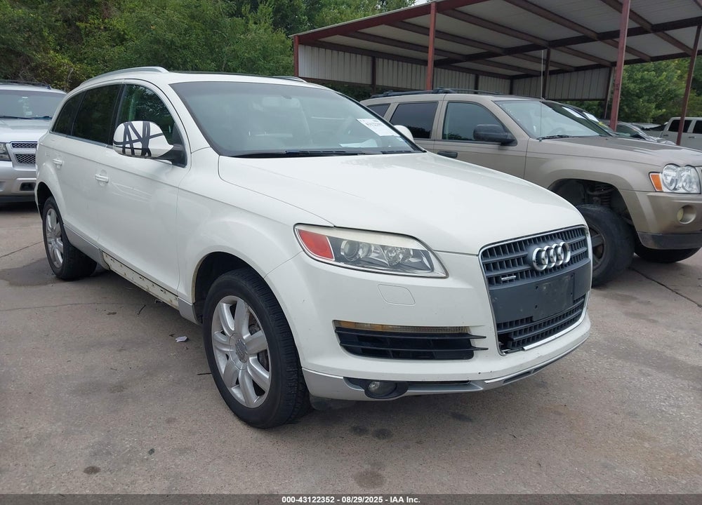 2007 AUDI Q7 4.2 VIN: WA1AV74L27D056926