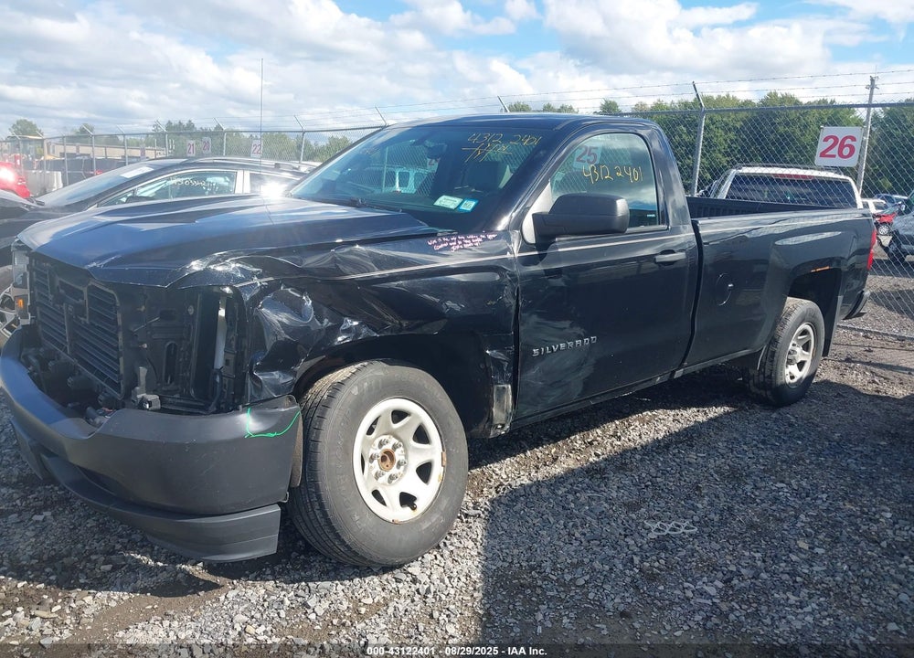 2017 CHEVROLET SILVERADO 1500 WT VIN: 1GCNCNEC5HZ393806