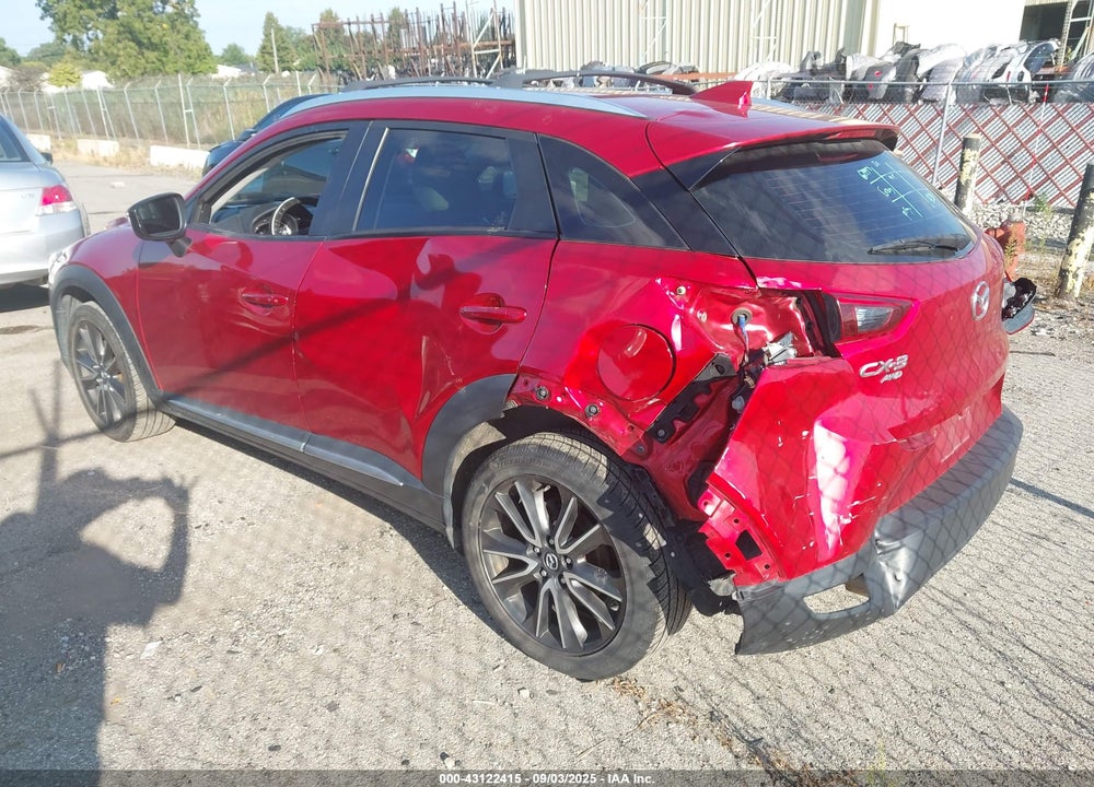 2017 MAZDA CX-3 GRAND TOURING VIN: JM1DKFD71H0165959