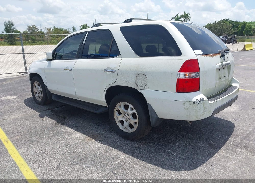 2002 ACURA MDX VIN: 2HNYD18692H539392
