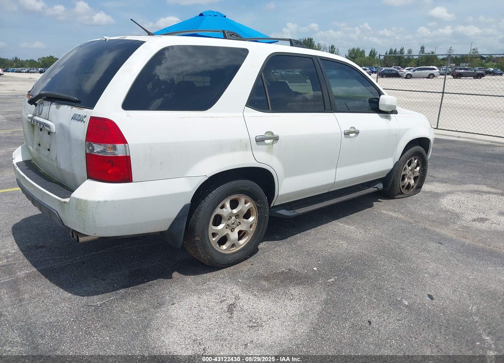 2002 ACURA MDX VIN: 2HNYD18692H539392