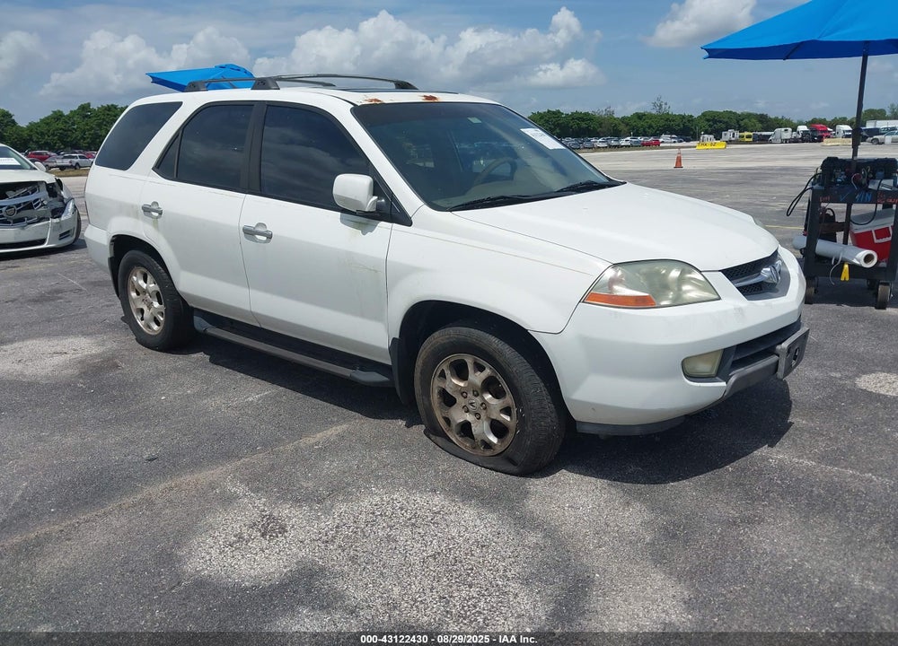 2002 ACURA MDX VIN: 2HNYD18692H539392