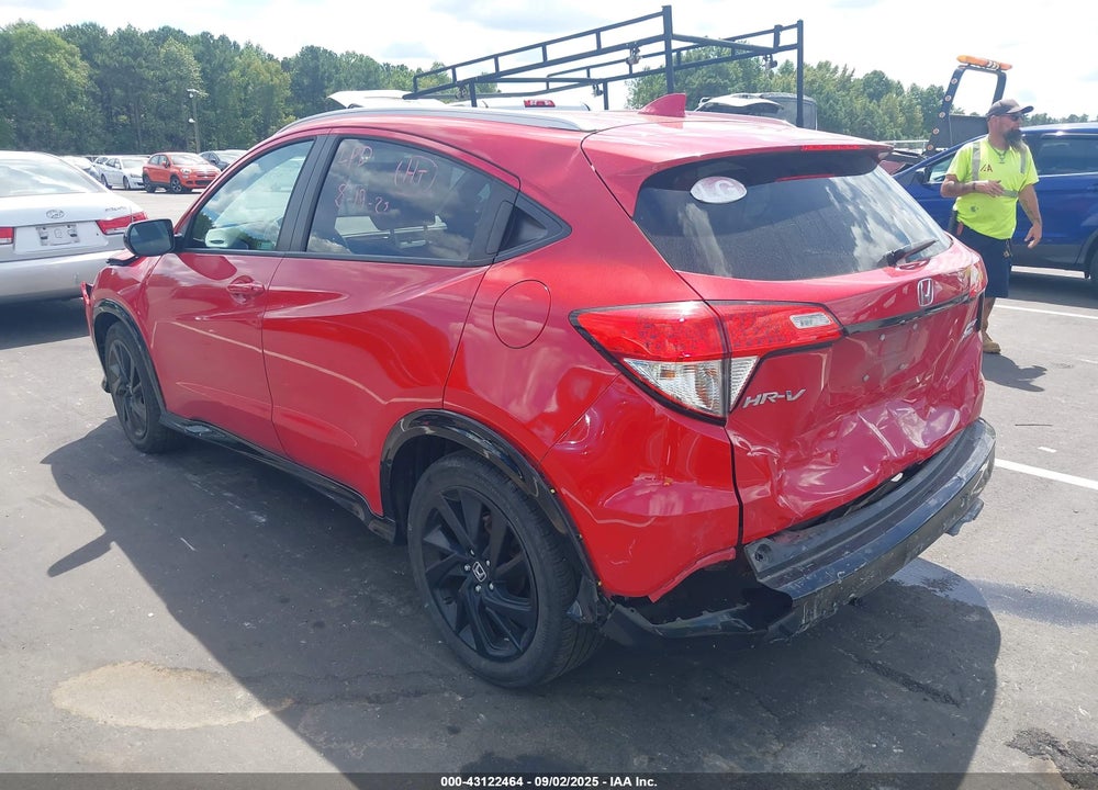 2022 HONDA HR-V AWD SPORT VIN: 3CZRU6H17NM736461
