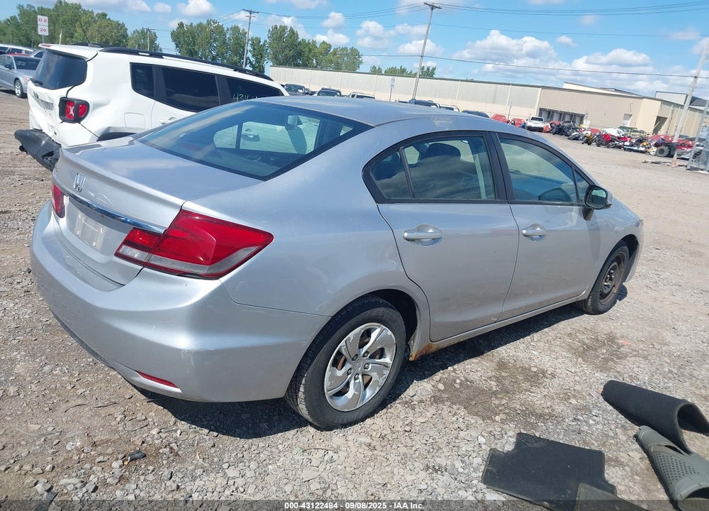 2013 HONDA CIVIC VIN: 19XFB2E59DE098107