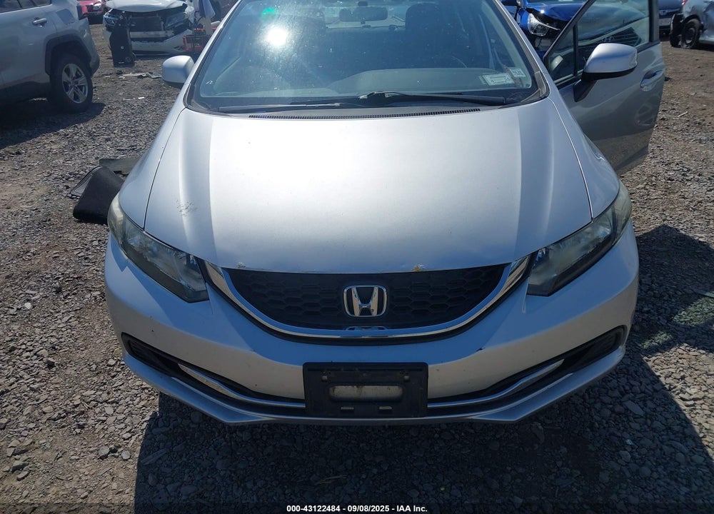 2013 HONDA CIVIC VIN: 19XFB2E59DE098107