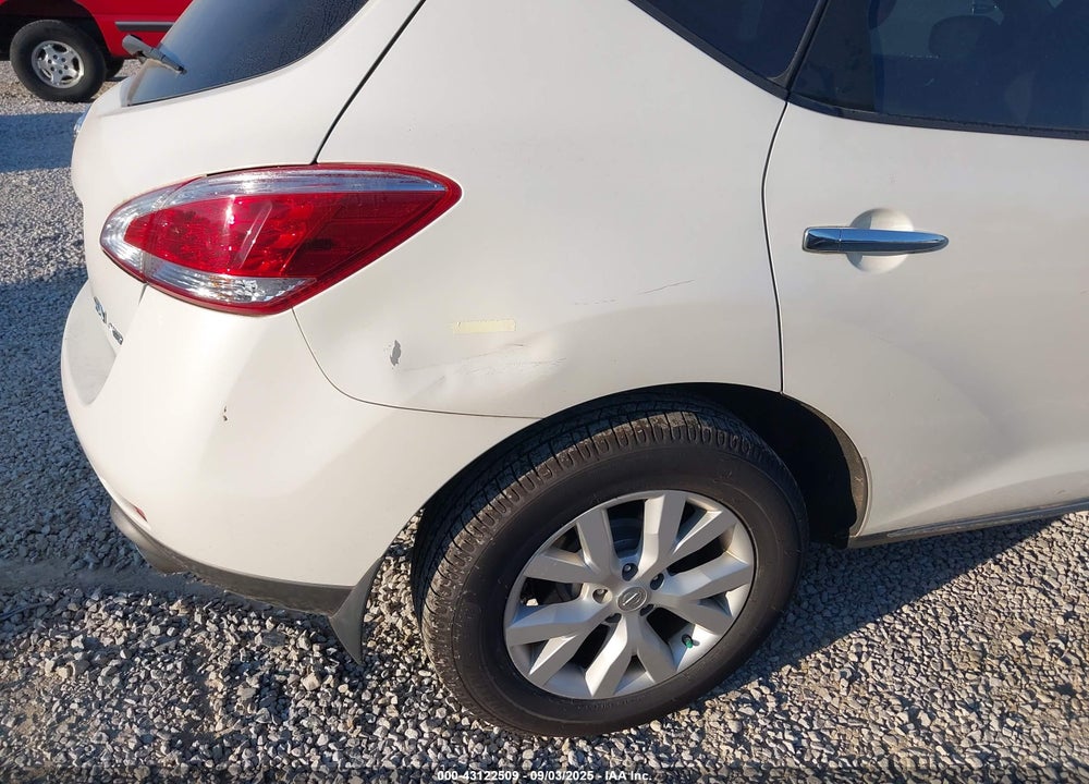 2012 NISSAN MURANO VIN: JN8AZ1MW5CW202496