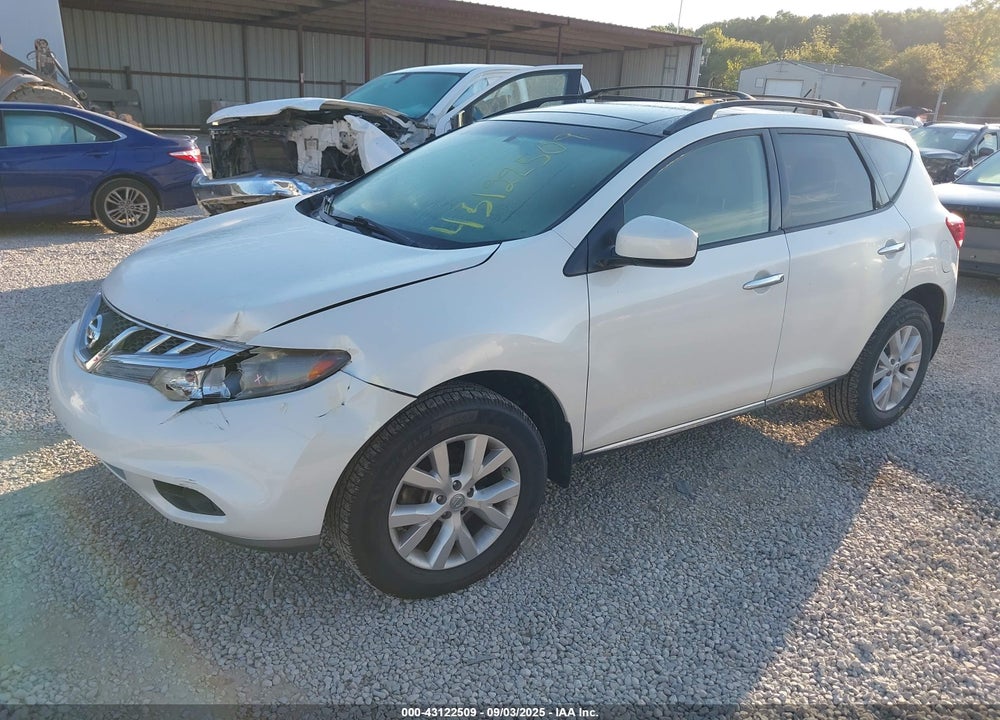 2012 NISSAN MURANO VIN: JN8AZ1MW5CW202496
