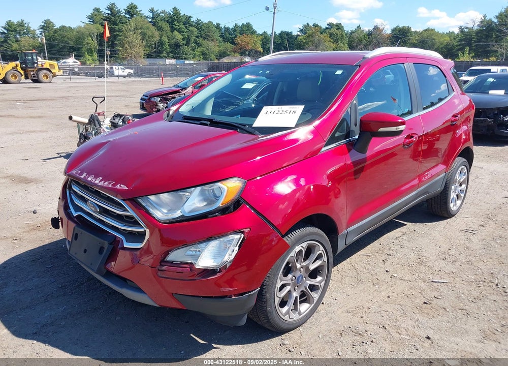 2019 FORD ECOSPORT VIN: MAJ6S3KL3KC271185