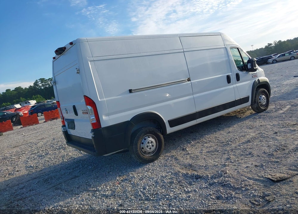 2022 RAM PROMASTER HIGH ROOF VIN: 3C6LRVDG4NE105380
