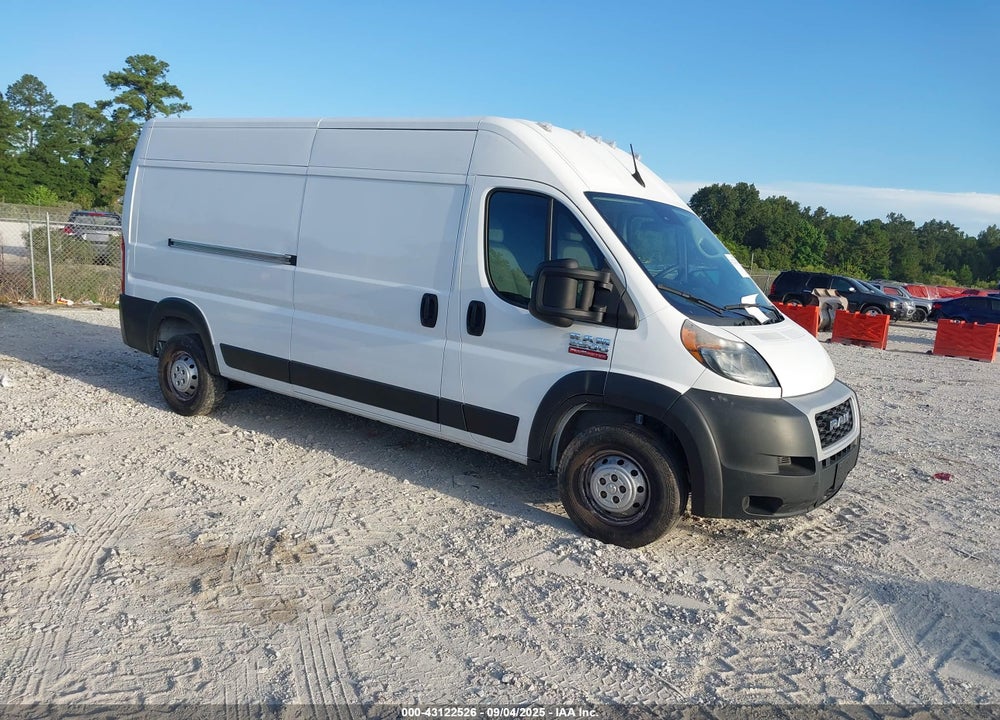 2022 RAM PROMASTER HIGH ROOF VIN: 3C6LRVDG4NE105380