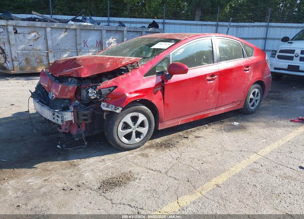 2015 TOYOTA PRIUS VIN: JTDKN3DU2F0472685