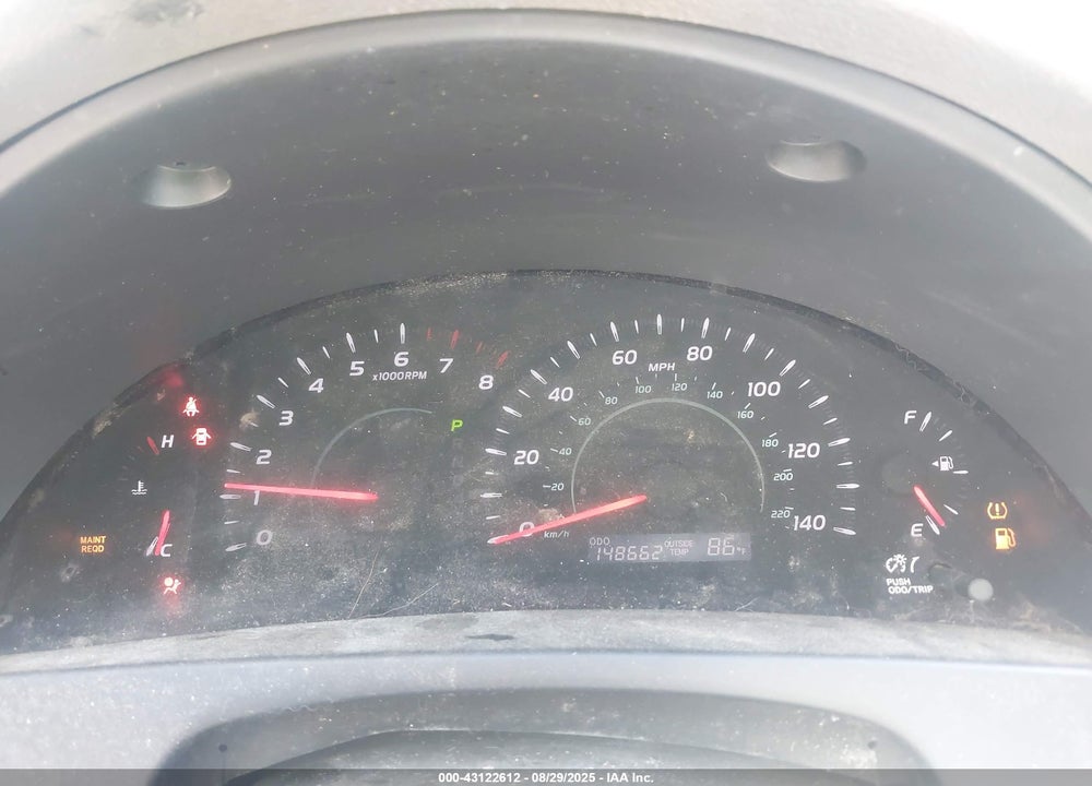 2007 TOYOTA CAMRY LE VIN: 4T1BE46K27U526235