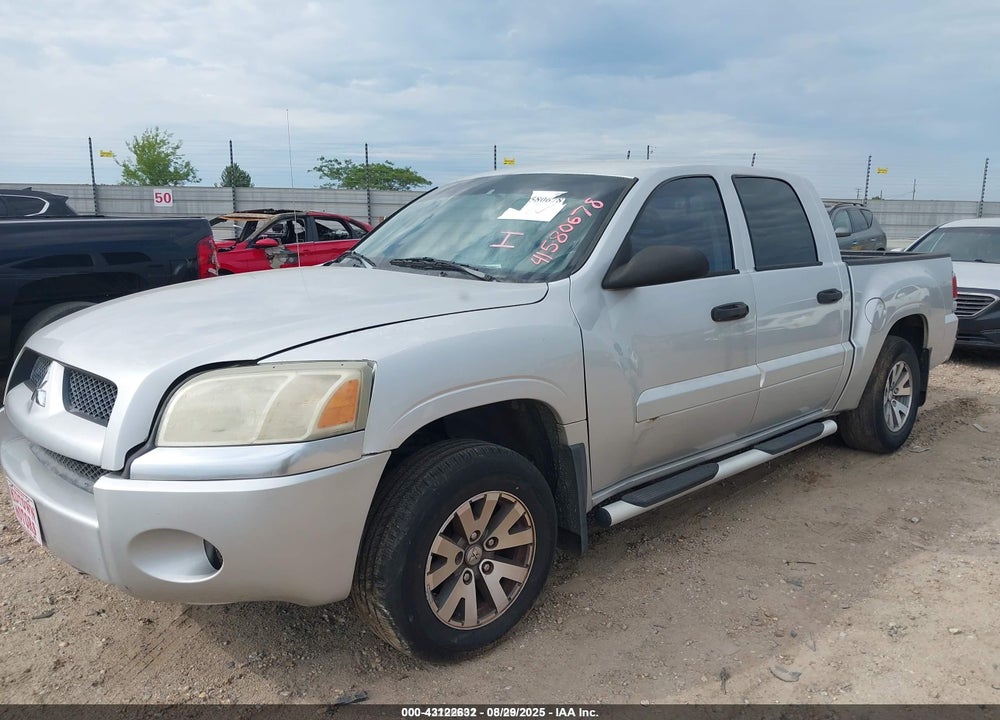2007 MITSUBISHI RAIDER LS VIN: 1Z7HC28K07S126180