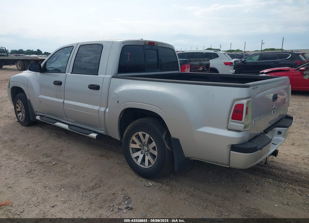 2007 MITSUBISHI RAIDER LS VIN: 1Z7HC28K07S126180