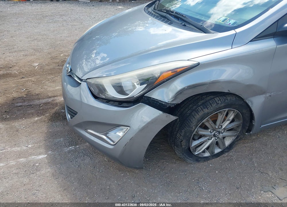 2015 HYUNDAI ELANTRA SE VIN: KMHDH4AE1FU413151