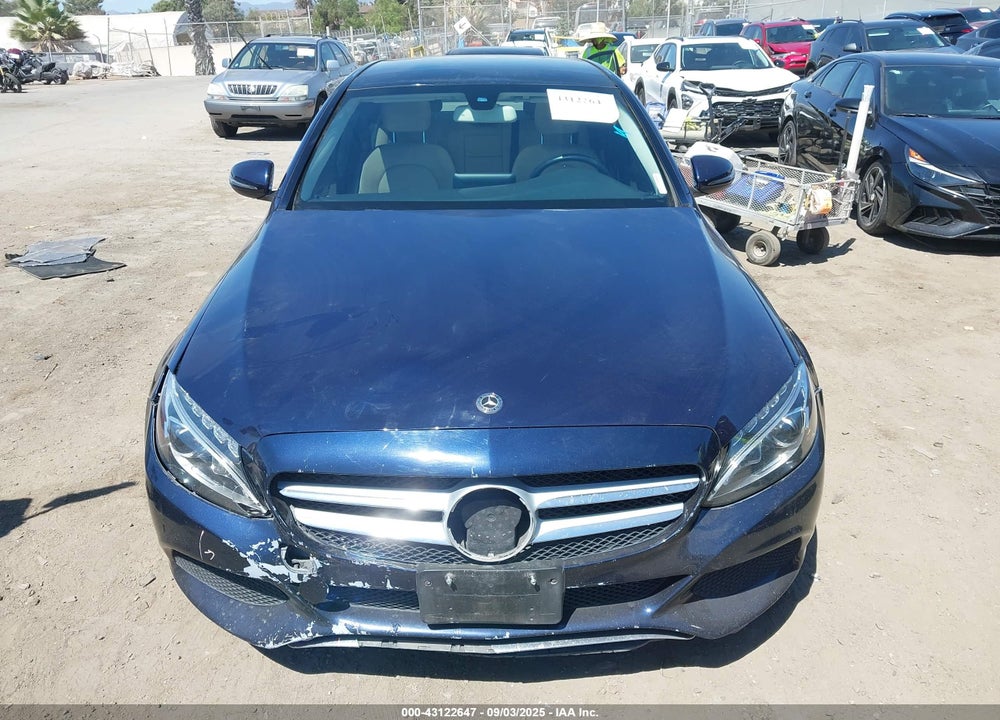 2018 MERCEDES-BENZ C CLASS VIN: WDDWF4KB6JR311644