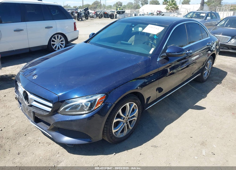 2018 MERCEDES-BENZ C CLASS VIN: WDDWF4KB6JR311644