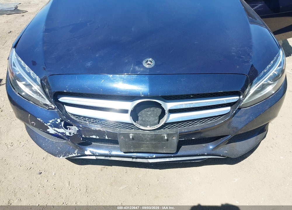 2018 MERCEDES-BENZ C CLASS VIN: WDDWF4KB6JR311644