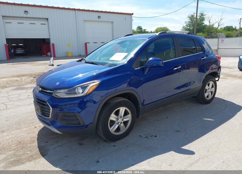 2017 CHEVROLET TRAX VIN: 3GNCJPSB4HL161121