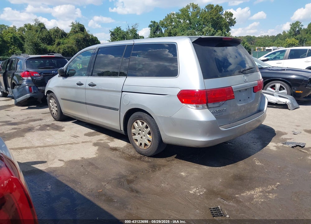 2010 HONDA ODYSSEY LX VIN: 5FNRL3H27AB089980