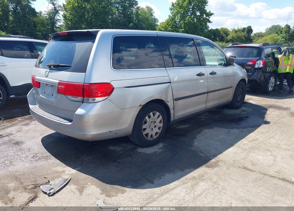 2010 HONDA ODYSSEY LX VIN: 5FNRL3H27AB089980