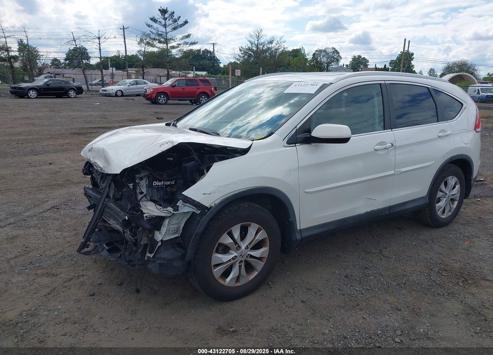 2014 HONDA CR-V EX-L VIN: 5J6RM4H79EL047595
