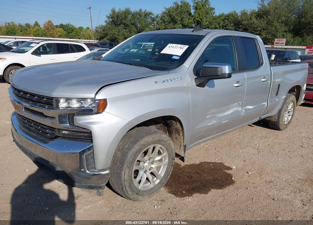 2020 CHEVROLET SILVERADO 1500 4WD STANDARD BED LT VIN: 1GCRYDED2LZ164191