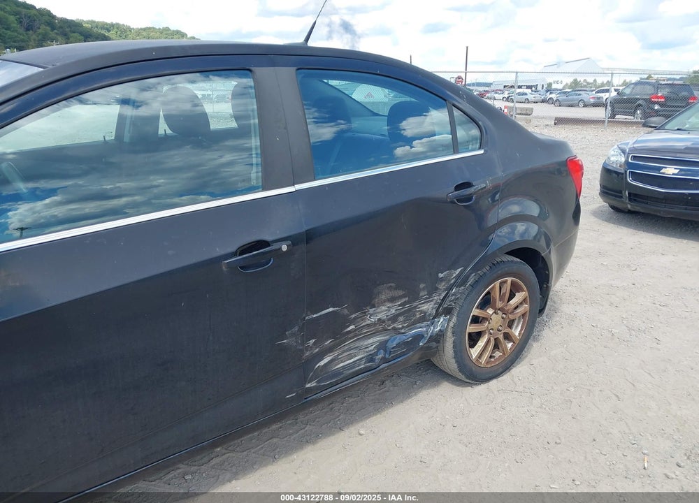 2012 CHEVROLET SONIC VIN: 1G1JC5SHXC4178354